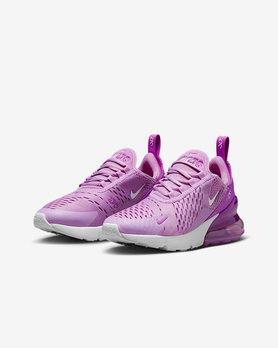 Nike Air Max 270 Big Kids Shoes. Nike